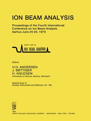 cover image of Ion Beam Analysis